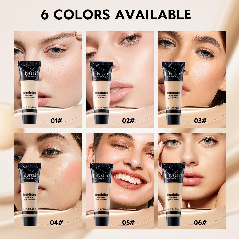 Makeup Moisturizing Foundation Concealer Matte Matte Long-lasting No Makeup Foundation Beauty