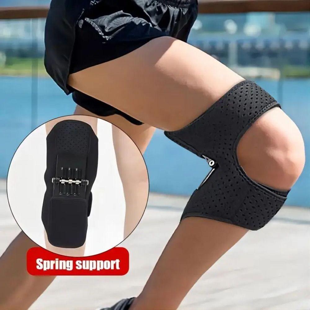 Breathable Knee Protection Booster Non-Slip Brace Joint Support New Knee Brace