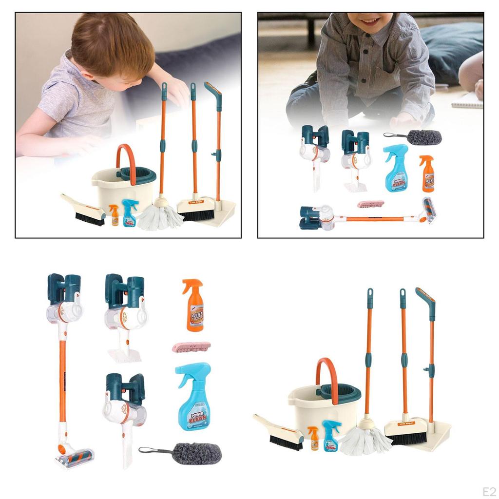 House Cleaning Toy Children’S Tools Kids Pretend Play Dust Catcher