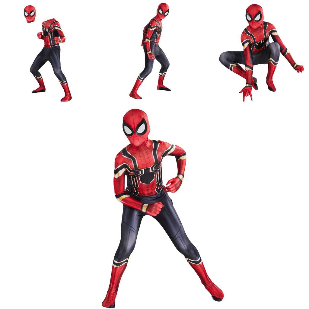 Iron Spiderman Anzug Superheldenkostüm Cosplay Jumpsuit Mit Exquisiter Verarbeitung