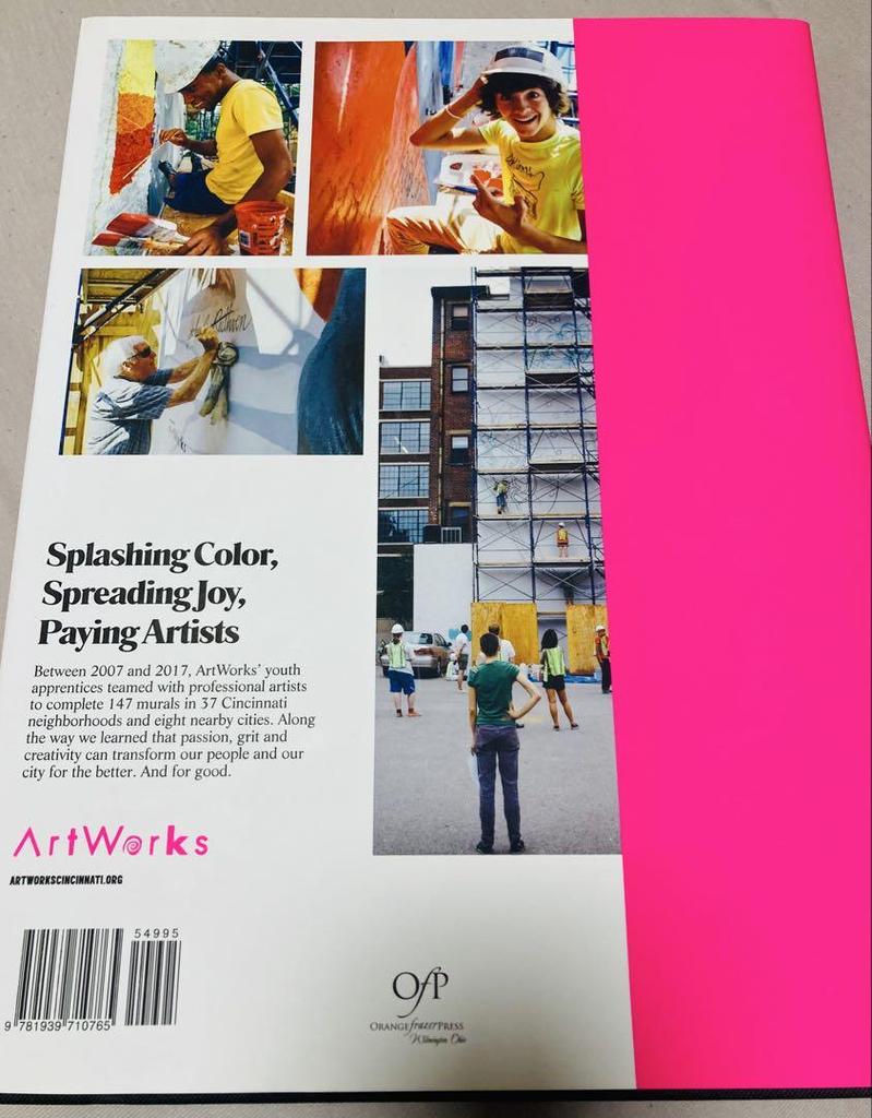 [USED] Rare Art Book Cincinnati, Ohio, USA Street Art