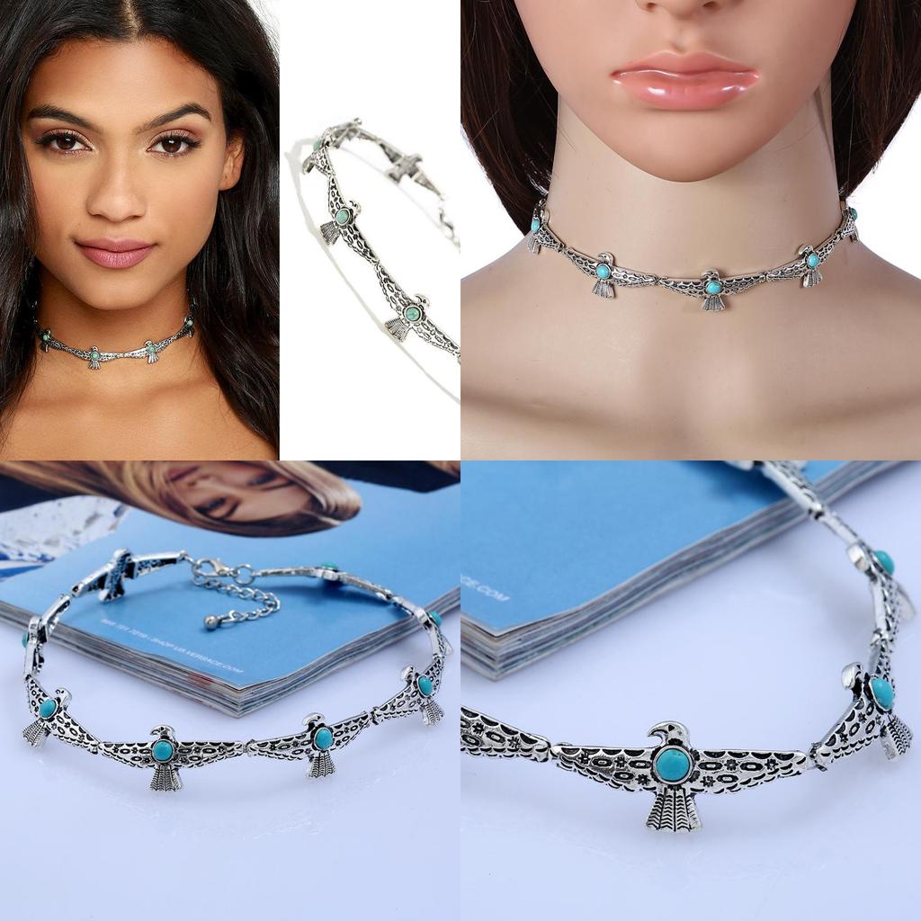 Retro Copper Pendant Necklace With Geometric Design For Women Party Accessory