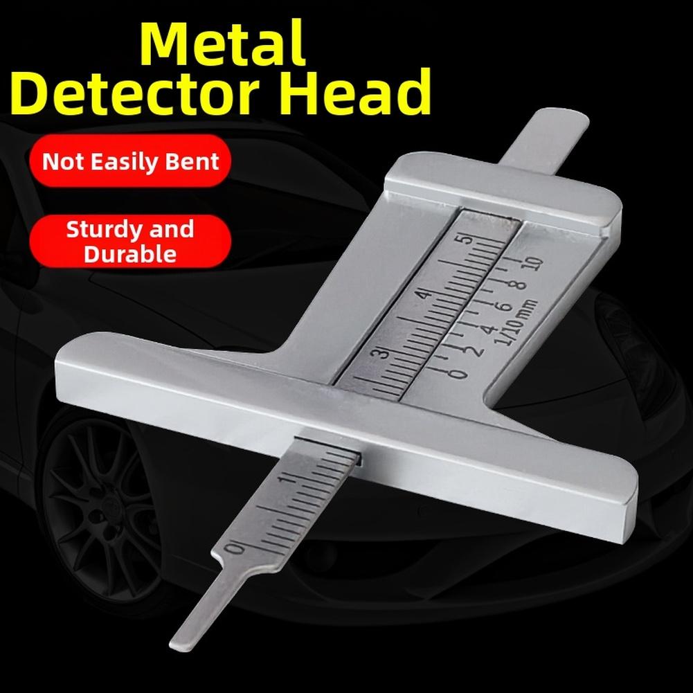 Portable Car Tire Tread Depth Gauge 0 50mm Stainless Steel Tool for Quick and Precise Measurement of Tire Wear