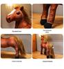 Cute Pony Plush Doll - Simulation Blood-Sweat Horse Birthday Gift for Girls