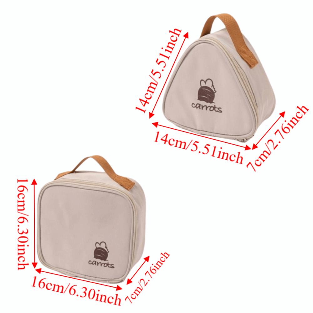 Thickened Design Insulated Lunch Bag Waterproof Material Thermal Storage Bag  Student Use