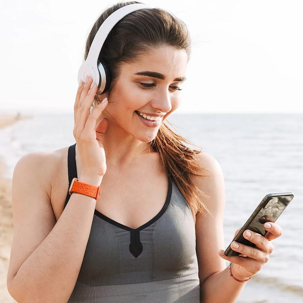 Λουράκι για Apple Watch Band 45mm 44mm 42mm 41mm 40mm 49mm 40 mm Χαραγμένο βραχιόλι correa iwatch series ultra 2 9 7 se 3 6 8 5 4