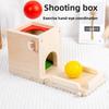 Coin Wooden Operated Carrot Pulling Stick Multifunctional Game Box Toys Kid