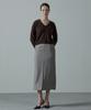 Aheule Noelle Wholegarment Cashmere Wool Cardigan_Brown