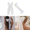 White Satins Sash Satins Bachelorette Sashes Fashionable Wedding Bridal Sashes for Bridal Parties and Wedding Ceremonies