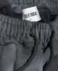 SK8ER ROCK Cross Grunge Sweat Wide Pants ((Black))