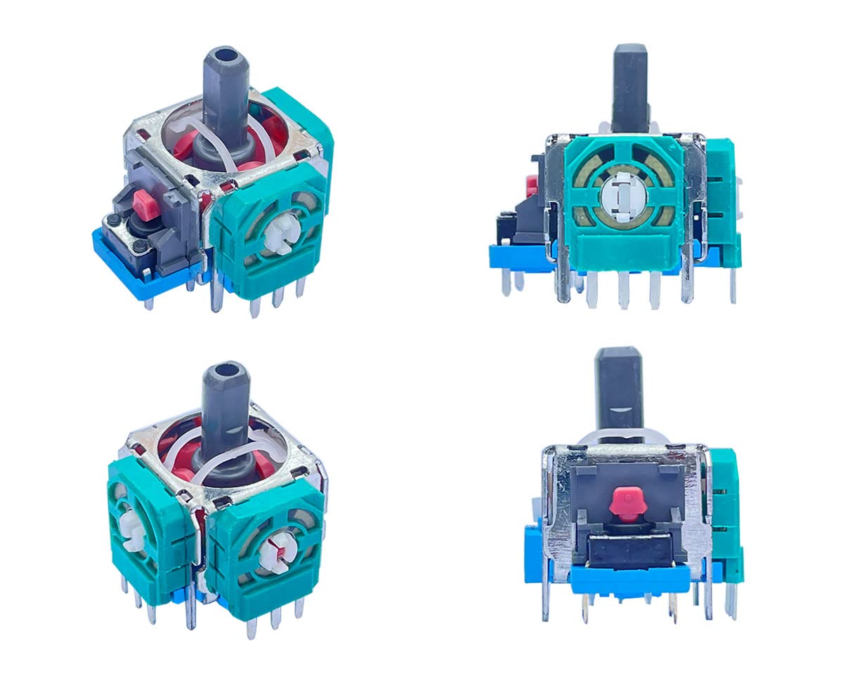 

ElecGear EL1 Replacement Joystick Extra Gift Drift Correction Variable ALPS 10K Analog Stick Controller Sensor Thumbstick Module Repair Part for PS4