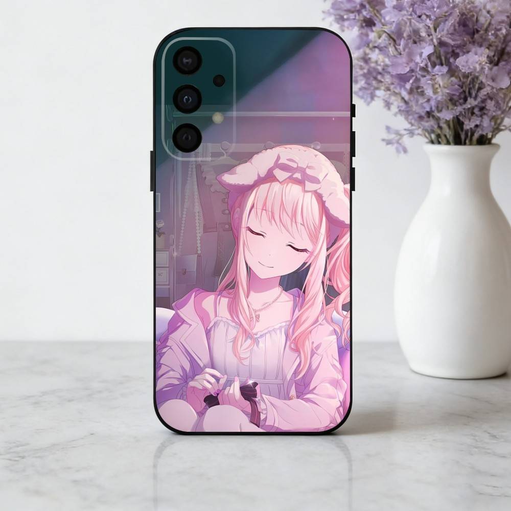 P-Project S-SEKAI M-Mizuki A-Akiyama Phone Case For Samsung Galaxy A73,A72,A71,A70,A53,A52,A51,Others Soft Black Cover