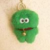 Fluffy Big Eye Doll Pendant Soft Bell Hair Ball Key Chain  Hanging Ornaments