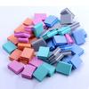 Strips Manicure Tool Colorful Sponge Nail Sanding Buffer Mini Nail File Polishing Block Nail Polish