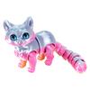 3D Printed Cat Ornament Articulated Cat Figurine with Flexible Joints Desktop Pet Cat Fidget Toy for Stress Relief Kids Adults Gift