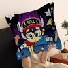 Cute K-Kawaii Dr. Slump Pillowcase Toon Gift Cushion Cover Bedroom Home Sofa Chair Seat Decor Pillow Case