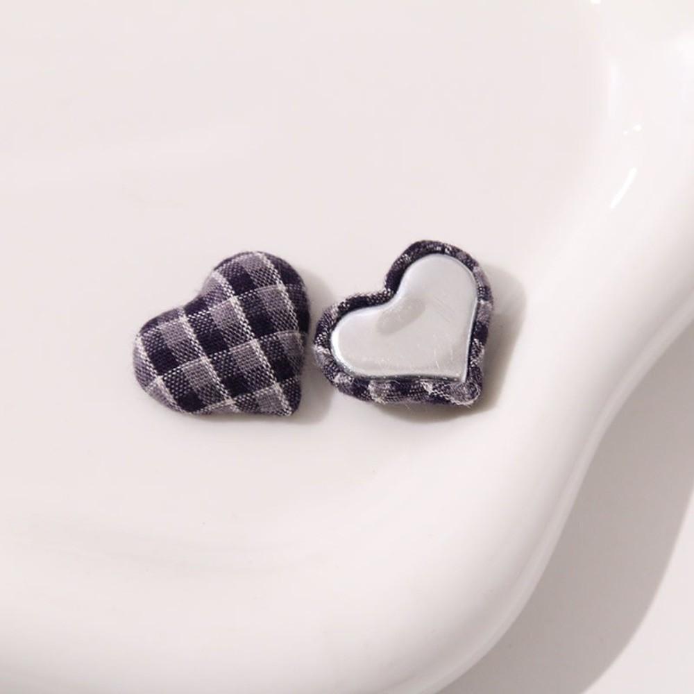 20pcs Heart Button Fabric Bag Buttons 20pcs Set Heart Shape Buttons Sewing Crafts