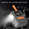 Portable Compact Multi Use Air Compressor Featuring Digital Display & LED Light for Automotive Motorcycle Bikes