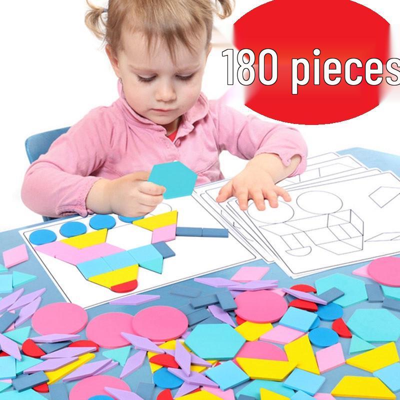 

Wooden Puzzle: Shape & Color Recognition for Kindergarten