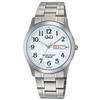 Citizen Q&Q Analog W472-204 Men's Silver Watch