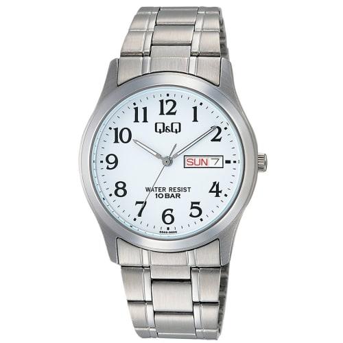 

Citizen Q&Q Analog W472-204 Men s Silver Watch