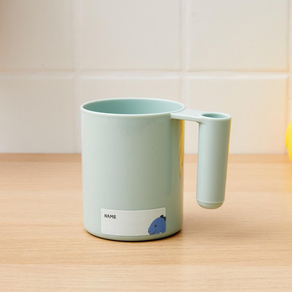 

Animal Name Tag Toothbrush Cup_GREEN_KB0525003