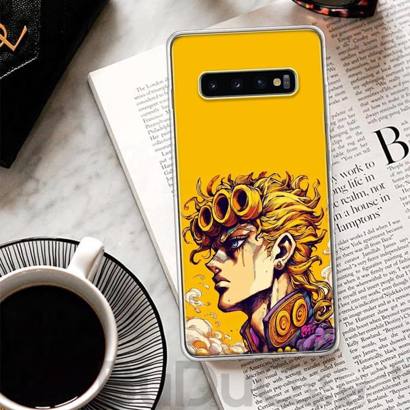 JoJo Adventure Giorno Giovanna Cover For Samsung Galaxy S8 S9 Plus S10 Lite Note 8 9 10 Pro 20 Ultra S7 Edge M11 M21 M32 M51 Pri