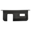 Rear Bumper Cover Plate Black Plastic for Ford Maverick   2024 2025 4/7-Pin Connector Hitch