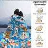 1pc Dogs Pets Blanket, Lightweight Flannel Throw Blanket for Sofa, Bed, Travel, Camping, Living Room, Office, Couch013