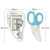 Skater Kitchen Baby Food Sanrio Scissors, Cutter, "I'm Doraemon" BFC1-A