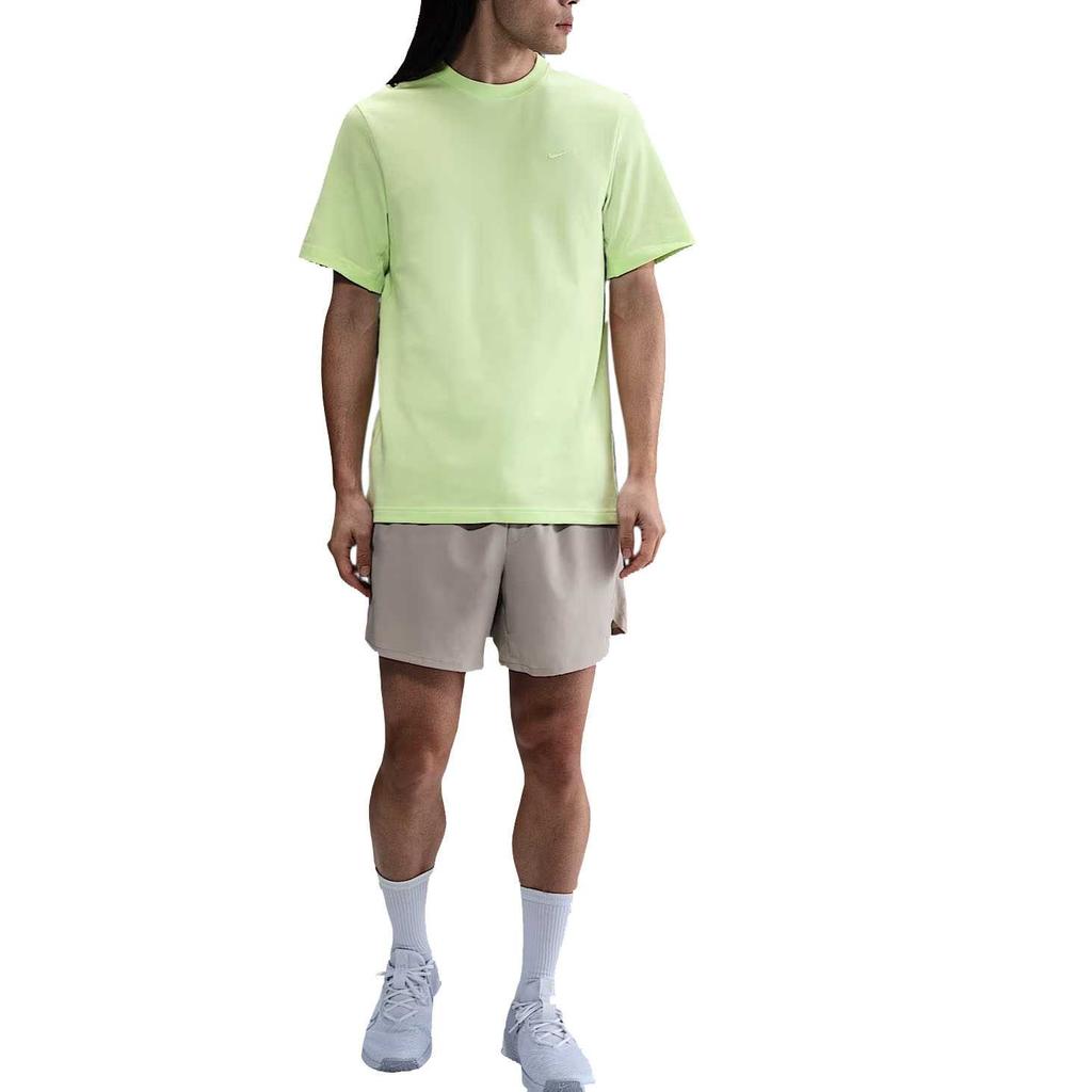 New Nike Dri FIT Primary SS25 T Shirt Men's Light Lemon DV9832-360