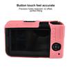 Litchi‑Texture Soft‑Silicone Shock‑Resistant Camera Protective Shell, Anti‑Vibration Cover For Canon EOS R50 V Mirrorless Camera