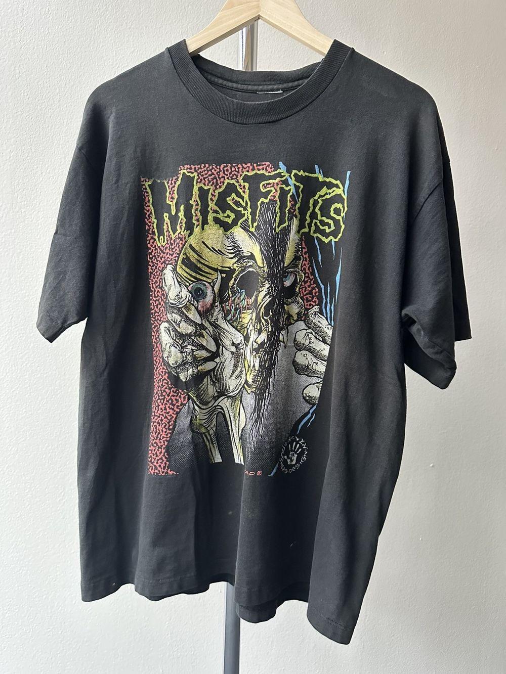 1990 Misfits “Pushead” Classic Style Black Unisex T-shirt S-5XL KH14908 Unisex T-Shirt S