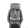 10 Inch Moai Monolith Garden Sculpture in Easter Island Resin