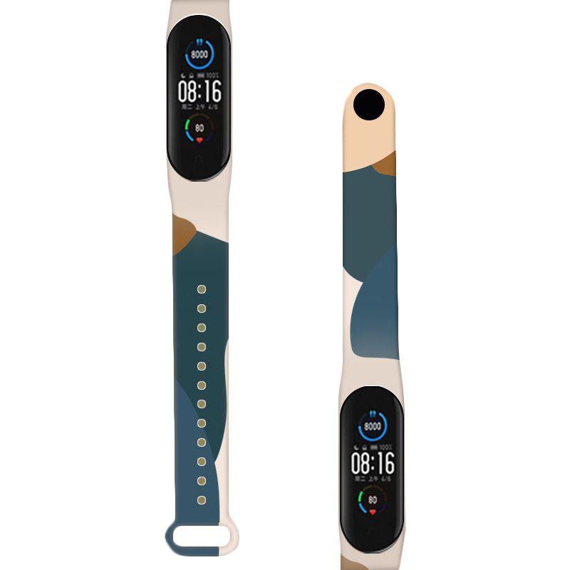 Replace Your Wristband With This Morandi Graffiti Strap For Xiaomi Mi Band 3/4/5/6