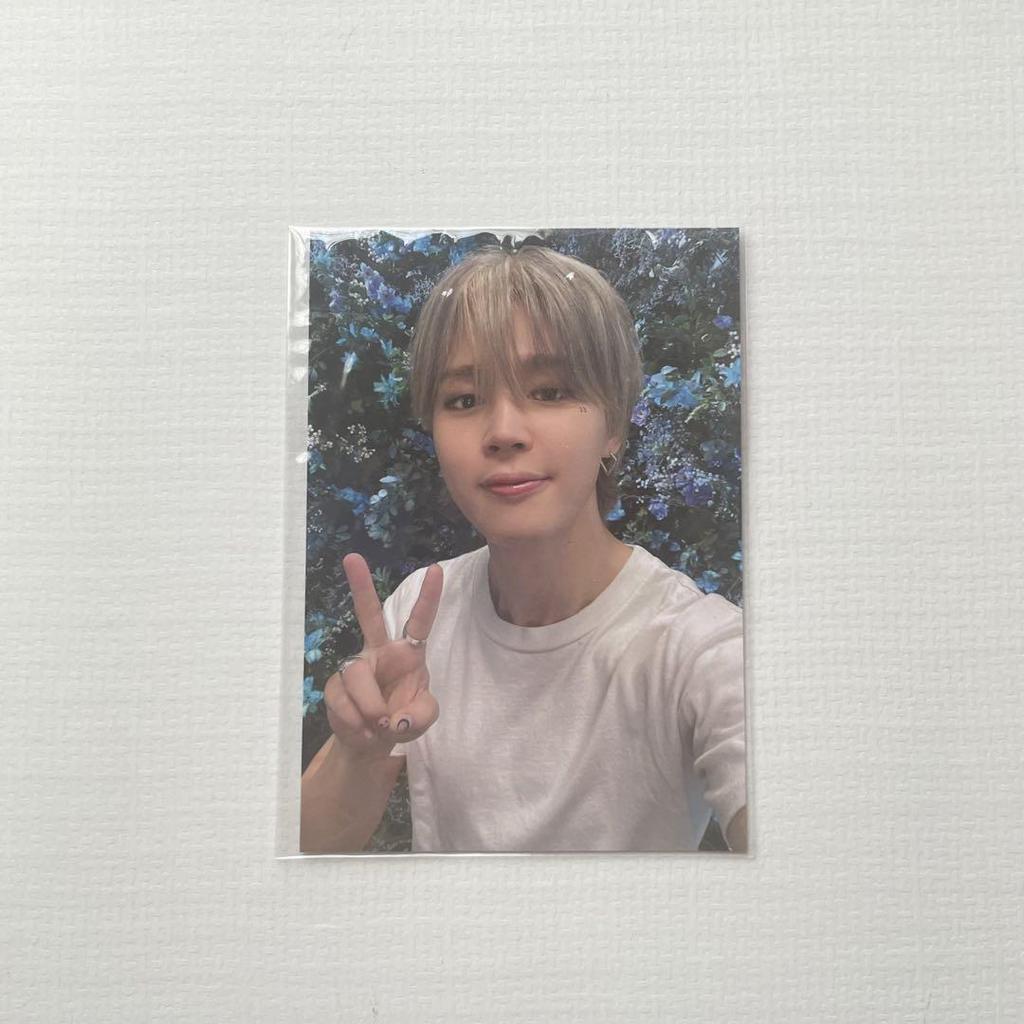 [USED] Jimin MUSE Open Collar Shirt Shirt Trading Card BTS