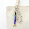 Versatile Fishing Culture Charm Keychain with Lifelike Bionic Fish Design Keyrings Pendant for Practical Decors Use