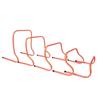 Bright Orange Agility Training Hurdles Durable PVC Non-Slip Feet for Soccer Football Field Speed Practice