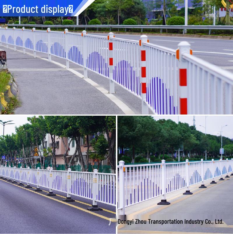 Urban Traffic Safety Zinc Steel Guardrail: Anti-Collision Highway Fence and Railing