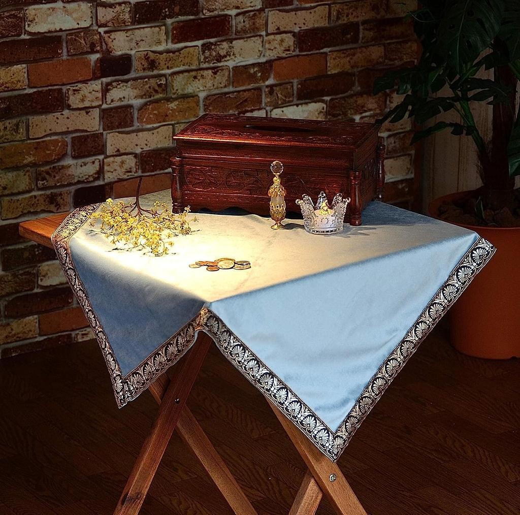 Kuai Tarot Set of 2 or with Velvet for Tarot Thick Magic Tricks Set with Large and Small Cloths, 68x68cm, 3, Pouch, Cards, Divination, Readings,