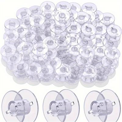 10 Stück Nähspulen Spulen Transparentes Plastik Nähspulen für Mehrere Nähmaschinen.