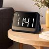 Digital Alarm Clock with Stand Large LED Display Rechargeable Volume Adjustable