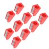 10Pcs Portable Billiard Cues Tip Shaper Corrector Supply Accessory Pencil Sharpener Shape