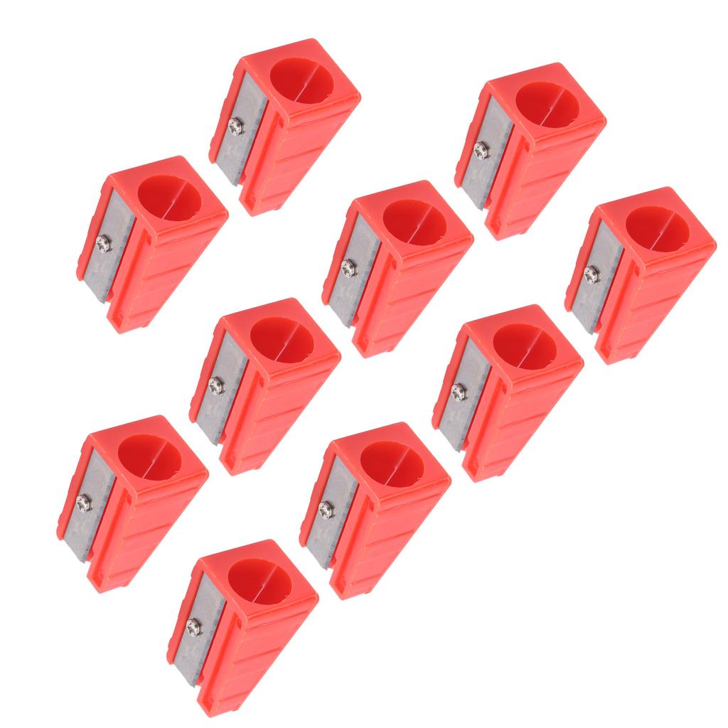 10Pcs Portable Billiard Cues Tip Shaper Corrector Supply Accessory Pencil Sharpener Shape