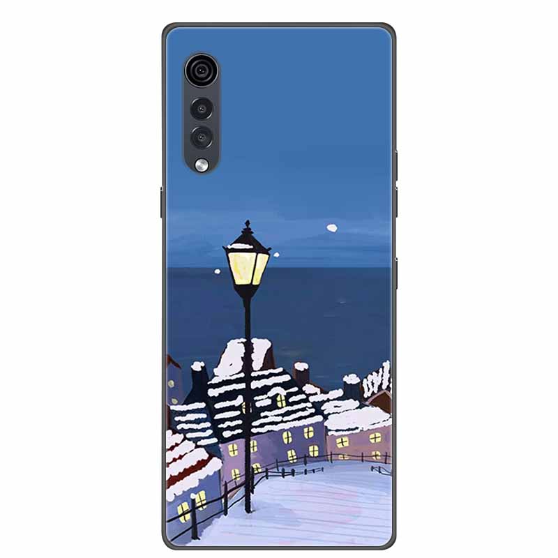 Pour Étui LG Velvet Silicone Noir TPU Souple Coque Arrière Pour LG Velvet2 Pro Funda Pour LG Velvet 5G LM-G900EM Pare-chocs Coque Capa