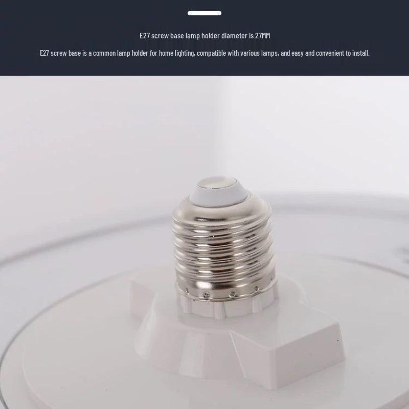 LED Energy-Saving Mosquito-Proof Ceiling Light, E27 Screw-in for Bathroom, Balcony, Bedroom, Kitchen, and Toilet. Eye-Protection Included.