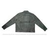 Handmade Green Leather Jacket Suede Men's Genuine Biker Motorcycle Lambskin