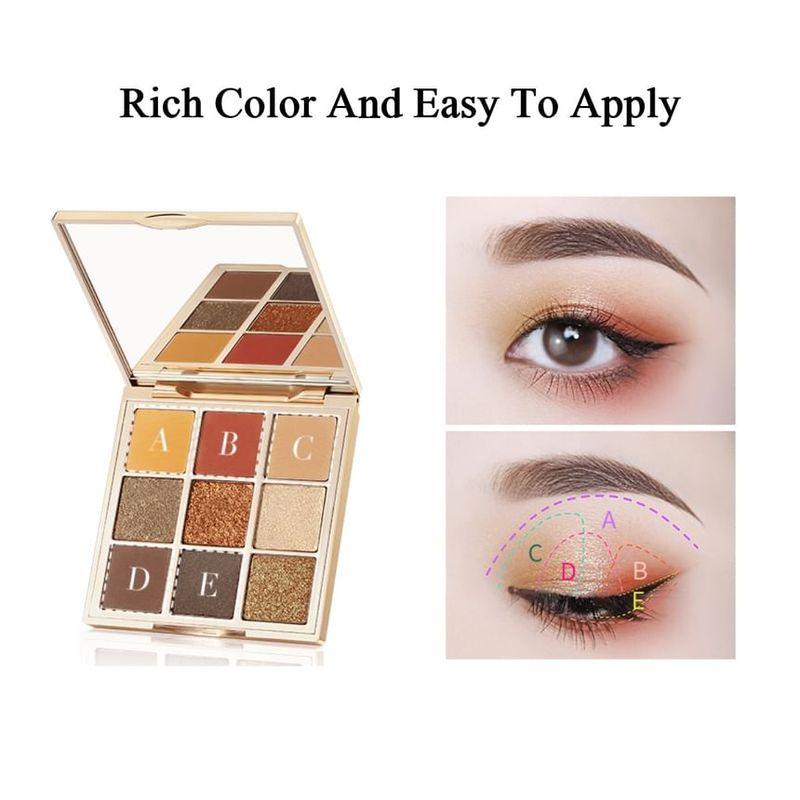 CATKIN - Phonenix 9 Colors Eyeshadow Palette - C09