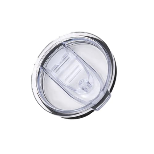 Tumbler Lid, Vacuum Insulated Mug Lid, Transparent, Airtight, Insulates, Replacement Tumbler Lid with Sliding Opening Design