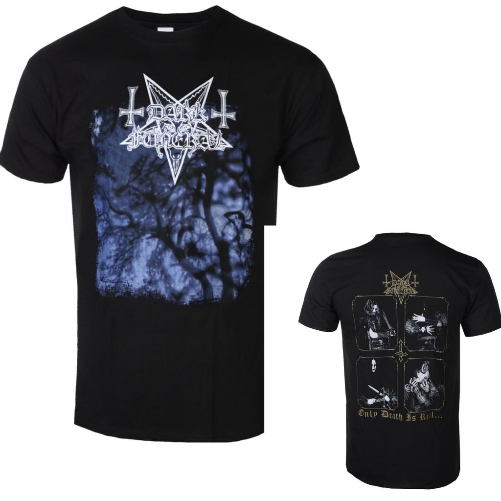 Dark Funeral Graphic Cotton Tshirt Unisex Summer Short Sleeve Fashion Brand Tee Luxury Casual Vintage Tees